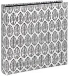 Hama La Fleur Jumbo wei&szlig; 30x30 100 schwarze Seiten 2220