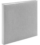 Goldbuch Summertime Trend2 25x25 60 wei&szlig;e Seiten grau 24606