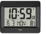 TFA Funk Uhr schwarz