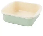 Riess Bratrohrpfanne Mini 22x22x7,5cm Pastell Nilgr&uuml;n Emaille