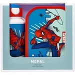 Mepal Pausenset Campus-Spiderman Trinkflasche und Brotdose mit Bento-Einsatz
