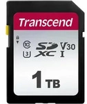 Transcend 300S - Flash-Speicherkarte - 1 TB - Video Class V30 / UHS-I U3 / Class...