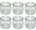 WECK Tulpenform-Glas 370ml 6er Pack