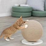 TRIXIE 43721, TRIXIE Kratzball auf Platte, Jute/Holz, &oslash; 29 &times; 31 cm