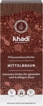 khadi KHPHF16DE, khadi Pflanzenhaarfarbe Mittelbraun 100 g