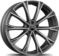 GMP TOTALE glossy black 11.5Jx22 5x112 ET43