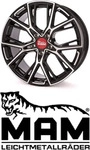 MAM WHEELS MAM B4 black painted 8.5Jx19 5x112 ET30