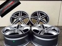 WHEELWORLD-2DRV WH11 schwarz gl&auml;nzend lackiert 8.0Jx18 5x112 ET26