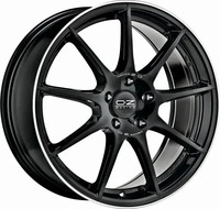 OZ VELOCE GT GLOSS BLACK D. CUT+SI 8.0Jx18 5x112 ET45