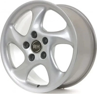 RH AH TURBO silber lackiert 8.5Jx18 5x130 ET52