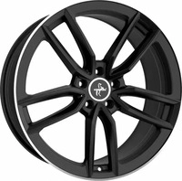 KESKIN WHEELS KT21 ELEGANT black front polished 8.5Jx19 5x112 ET45