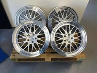 ULTRA WHEELS UA3 LE MANS silver polished 8.5Jx18 5x112 ET45