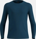 ODLO 111602-20417, ODLO MERINO 200 WARM Longsleeve 2027 reflecting pond - L blue Men