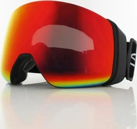 SMITH M00732-0JX-996K, SMITH 4D MAG Schneebrille 2027 black/chromapop sun red mirror