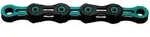 KMC X-11 SL DLC Super Light 118-Glieder 11-fach - schwarz/celeste