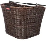 Vorderradkorb KLICKfix Structura 35x26x25cm, braun,geflochten,o. Adapter