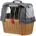 Hundeshopper KLICKfix Doggy Basket Plus braun, 45x52x36cm, GTA