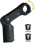by.schulz Vorbau Stem Alpha Pro SDS Super Strong 95 mm schwarz 31,8 mm