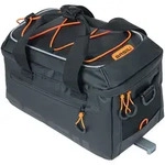 Gep&auml;cktr&auml;gertasche MILES TARPAULIN MIK 2.0 7 Liter, Basil, schwarz/orange,...