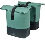 Basil Fahrrad-Doppeltasche Basil Cove MIK | silbergr&uuml;n/schwarz, 28-32 ltr, MIK