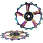 Schaltwerkpully-Set TOKEN MTB Skinny Fat oilsl., f. Sram & Shim. 12s MTB 14/16T