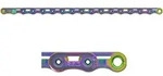 Schaltungskette SRAM Red E1 Flattop 114 Glieder,12-fach, PowerLock, Rainbow