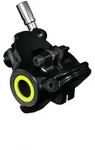 Bremszange Flatmount, Schwarz, F&uuml;r Mt4/Mt8 Sl, Blende Neon Gelb U. Silber, Drehbarer