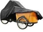 DS Covers Cargo bike cover f&uuml;r zweispuriges Cargobike ohne verbautem Regenverdeck