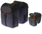 Doppeltasche Basil Miles black slate, 34x16x43cm, 34ltr, wasserd.