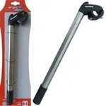 Klemmvorbau Cat Tube &Oslash; = 25,4/25,4 mm, L = 300/40 mm, Edelstahl/Al