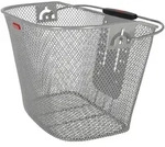 Vorderradkorb KLICKfix 26x35x25cm,si, engmaschig, o. Adapter