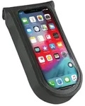 Phone Bag Tour S KLICKfix mit Adapter transparent/schwarz, mit Drehkupplung