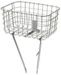 Vorderradkorb Basil Robin m. Streben 31x46,5x25cm,si,weitmaschig, Festmontage