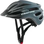 Fahrradhelm Cratoni Pacer Jr. schwarz/grau matt, Gr. XS/S (50-55cm)