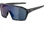 Sonnenbrille Alpina Ram Q-Lite Rahmen sw blur matt, Glas bl, versp.