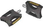 Pedale EP Urban, Sandpapier Aluminium, Industrielager, schwarz-sand