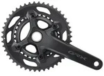 SHIMANO Kurbelgarnitur GRX FC-RX600-10 10-fach 165 mm 46-30 Z&auml;hne Schwarz
