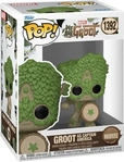 Funko We Are Groot Pop! Movies Vinyl Figur Captain America 9 Cm
