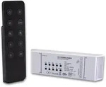 ISOLED RGB+W Controller mit Nah- u. Fernbedienung Farbwechsel u. Speicher