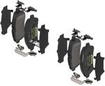 TEXTAR Bremsbelagsatz, Scheibenbremse 2428303 f&uuml;r Ford (CHANGAN) DAIHATSU MAZDA