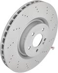 ATE Bremsscheibe 24013002561 Gelocht 350mm 30mm f&uuml;r Mercedes