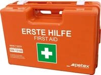 PETEX Verbandkasten Betriebsverbandkasten DIN 13169:2021 inkl. Wandhalterung 43924035