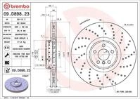 BREMBO Bremsscheibe TWO-PIECE DISCS LINE 09d89823 zweiteilig 395mm 36mm f&uuml;r BMW