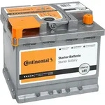 CONTINENTAL Versorgungsbatterie 12V, 50 Ah, 500 A 2800012018280 f&uuml;r Ford Opel...