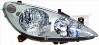 TYC Hauptscheinwerfer 200166052 H1/H7 links f&uuml;r Peugeot
