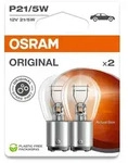 OSRAM Gl&uuml;hlampe, Schlussleuchte Original P21/5W 12V Doppelblister 7528-2BL