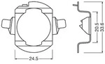OSRAM Lampenfassung, Hauptscheinwerfer 64210DA06