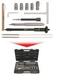 KS TOOLS Reinigungs-/Fr&auml;swerkzeugsatz, CR-Injektorschacht 152.1170