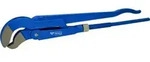 BRILLIANT TOOLS Rohr-/Wasserpumpenzange Eckrohrzange 2, 45&deg; gewinkelt bt067120