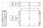 NRF W&auml;rmetauscher, Innenraumheizung 54242 f&uuml;r Vaughall